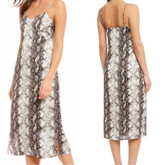 Gianni Bini Dresses & Skirts - NWT Gianni Bini Snakeskin Slip Midi Dress size Small